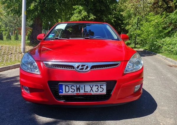 Hyundai I30 cena 14350 przebieg: 214000, rok produkcji 2008 z Strzegom małe 16